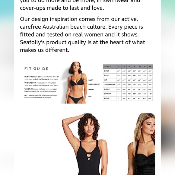 Seafolly Halter Swimsuit - Picture 4 of 5